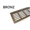 Vetracia mriežka, bronz, 100 x (Variant Dľžka 400 mm)