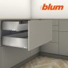 BLUM - MERIVOBOX - sada výška K - BLUMOTION TIP-ON - 40kg -  MD450 - tmavosivá