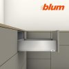 BLUM - MERIVOBOX - sada výška K - BLUMOTION TIP-ON - 70kg -  MD500 - sivá