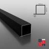 ALUCUBE - profil horizontálny čierny, 3 m