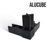 ALUCUBE - spojovací element XT03 rohový plast trojramenný