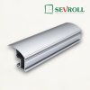 SEVROLL - Madlo Lux II 2,7m - 10mm strieborná