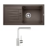 Blanco - SET 11/C: Batéria Mila - chróm + Drez Favum XL 6S