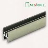 SEVROLL - rám vodorovný horný 10mm oliva