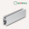 SEVROLL - H profil H30 3m strieborná