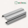 SEVROLL - Madlo Universal 2.7m - 18mm strieborná