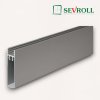 SEVROLL - rám vodorovný spodný Simple/Blue - strieborný