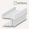 SEVROLL - Madlo Rekord - 16/18 mm - 2,7m - strieborná