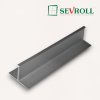 SEVROLL - profil H04/18 - 3m - strieborná