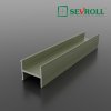 SEVROLL - H profil H18 3m oliva kefovaná