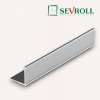 SEVROLL - uholník K2 18x19 mm - strieborný (Variant Dľžka 3000 mm)
