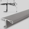 S069 - Úchytkový profil pre horné skrinky- nerez brúsený