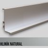 S156 - Úchytkový profil pod pracovnú dosku - hliník natural - 4,1 m