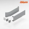 BLUM AVENTOS HF/HS/HL TOP súprava krytiek pre SERVO-DRIVE, svetlosivý plast - 23.8000