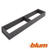 BLUM - AMBIA-LINE - zásuvkový rám, 100 x 450 mm, orion sivá - ZC7S450RS