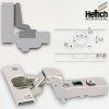 Hettich - Intermat záves vložený 95°, 9936