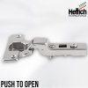 Hettich - Intermat záves polonaložený Push to Open