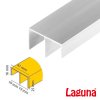 LAGUNA - Spodná koľajnica AOF-050, hliník (2300)