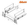 BLUM - MERIVOBOX - BOXCAP výška E, MD270, Tmavosivá - ZL4.270S.E
