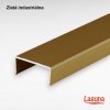 LAGUNA - C profil 18, zlatá industriálna (8660-15), 3 m