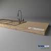 KRONOSPAN - Pracovná doska - K2738 FP - Torro Cremona Oak - 4100 x 600 x 38 mm