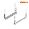 BLUM - LEGRABOX - KOMPLET SET - free sada výška C, BLUMOTION S, 40kg, MD 550, hodvábne biela