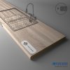 PFLEIDERER - Pracovná Doska - R20039 RT/RU - Grey Sonoma Oak - 4100 x 640 x 20 mm (SK PROG)