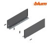 BLUM - LEGRABOX - KOMPLET SET - pure sada výška C, BLUMOTION S, 40kg, MD 450, sivá