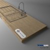 KRONOSPAN - Pracovná doska - K2738 FP - Torro Cremona Oak - 2050 x 600 x 38 mm