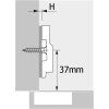 Hettich - Intermat podložka (Variant rozteč H0)