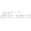 LED pás - Premium 60, 11W/1m (Variant Farba Biela teplá)