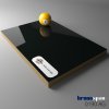 KRONOSPAN - ACRYLIC Gloss - 0190 AG/BS - Black - 2800 x 1300 x 18,3 mm
