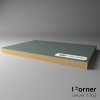 Velvet - MDF - NanoTech - 1702 Ultra Mat - Zelená premium - 2800 x 1250 x 19 mm