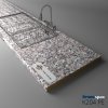 KRONOSPAN - Pracovná doska - K204 PE - Classic Granite - 4100 x 900 x 38 mm