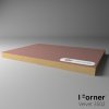 Velvet - MDF - NanoTech - 3502 Ultra Mat - Marsala - 2800 x 1300 x 19 mm