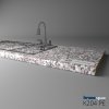 KRONOSPAN - Pracovná doska - K204 PE - Classic Granite - 4100 x 600 x 38 mm