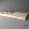EGGER - Pracovná doska - F030 ST75 - Travertin Margalida (Variant Dľžka 2050 mm, Variant Šírka 920 mm)