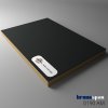 KRONOSPAN - ACRYLIC Matt - 0190 AM/BS - Black - 2800 x 1300 x 18,3 mm