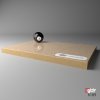 MDF - GIZIR - 6189 - Cappucino gloss - 2800 x 1220 x 18 mm