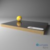 EVOGLOSS - MDF - P211 - Metal antracit - 2800 x 1220 x 18 mm