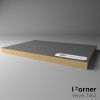 Velvet - MDF - NanoTech - 7462 Ultra Mat - Antracit - 2800 x 1300 x 19 mm