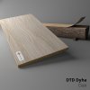 DTD dyhovaná I - Dub natúr rozhádzaná hrubo kartáčovaná A/B - 2800 x 1025 x 19 mm