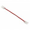 LED Doplnky - Konektor pre 8 mm COB pásky s 15 cm káblom, Transparent