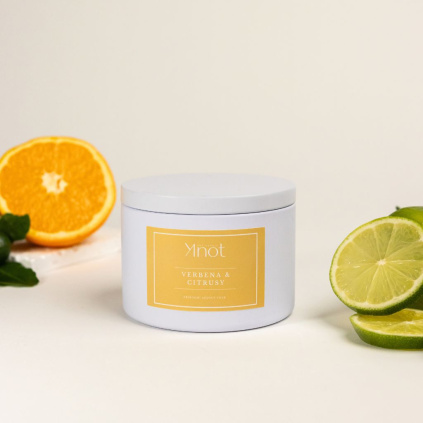Sójová svíčka verbena a citrusy