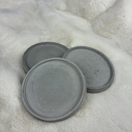 Betonový podstavec na svíčku