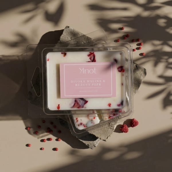 Vonný vosk KNOT Divoká malina & Růžový pepř do aromalampy