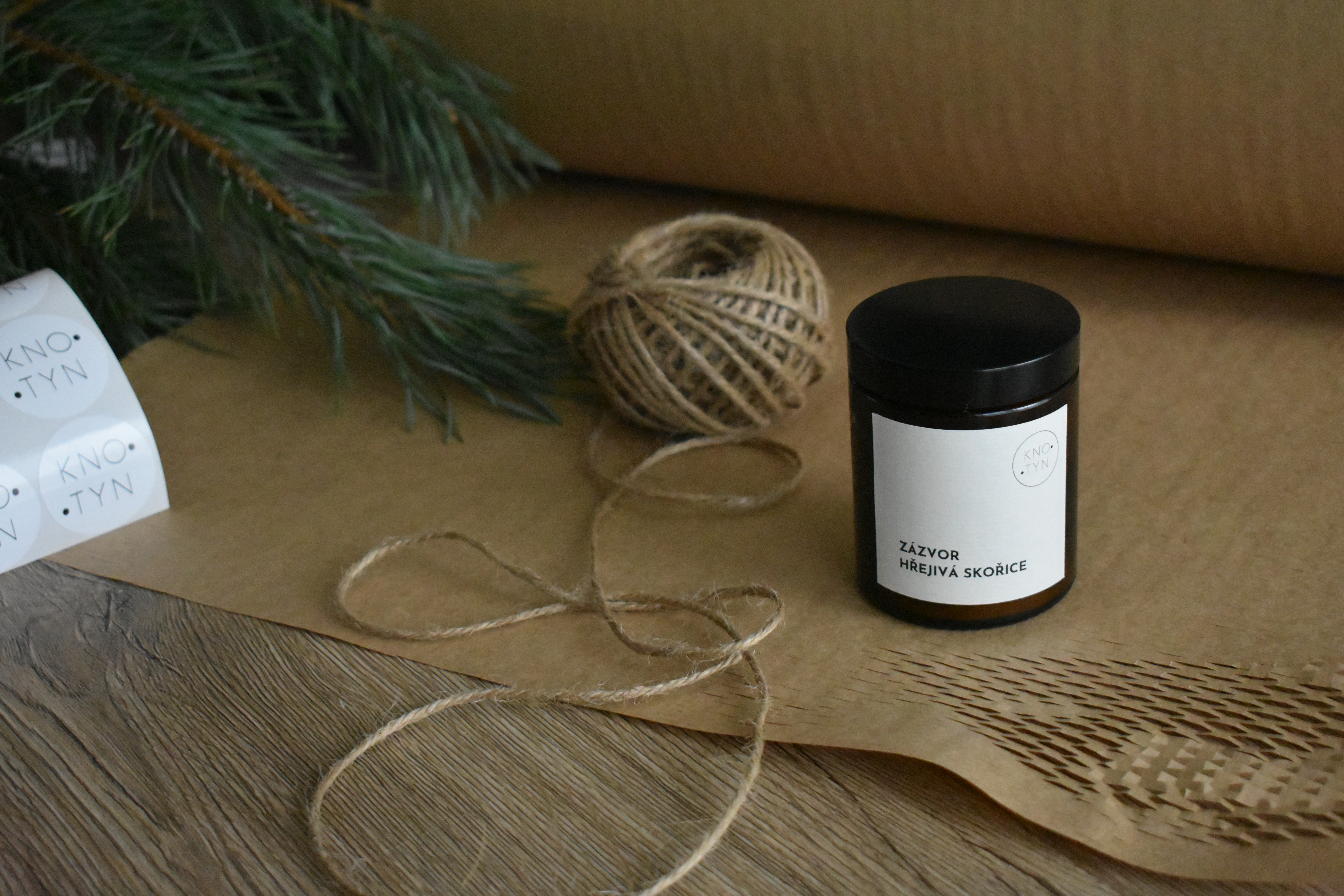 Vánoce se sójovými svíčkami