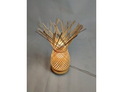Bambusová ratanová lampa BarcelonaLED