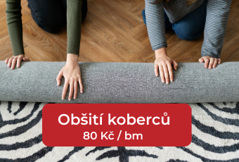 Obšití koberců