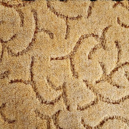 Bytový koberec PALMA žlutá, šíře 4m